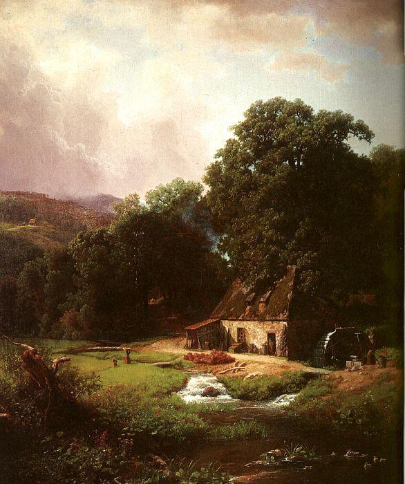 Albert Bierstadt Canvas Paintings page 13